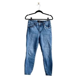 Kendall + Kylie Womens Ultra Babe Skinny Final Destiny Wash Denim Jeans Blue 30